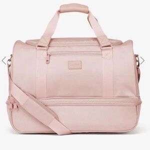 Calpak Pink Stevyn Duffel Bag with Shoe Compartment